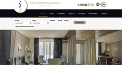 Desktop Screenshot of l-hotel-montpellier.com