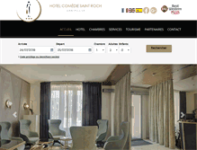 Tablet Screenshot of l-hotel-montpellier.com